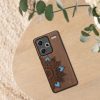 Kwmobile Кейс за Xiaomi Redmi Note 13 Pro Plus 5G, Кафяв, Дървен/Силиконов, KWM000020KL005C