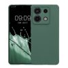 Kwmobile калъф за Xiaomi Redmi Note 13 Pro 5G, зелен, силиконов, KWM000020LD018C