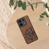 Kwmobile Кейс за Xiaomi Redmi Note 13 Pro 5G, Кафяв, Дървен/Силиконов, KWM000020MN003C