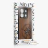 Kwmobile Кейс за Xiaomi Redmi Note 13 Pro 5G, Кафяв, Дървен/Силиконов, KWM000020MN003C