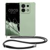 Kwmobile калъф с връзка за връзка за Xiaomi Redmi Note 13 Pro 5G, светло зелен, силиконов, KWM000020NG004C