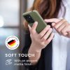 Kwmobile калъф за Xiaomi Poco C65/Redmi 13C, светло зелен, силиконов, KWM000020KM002C