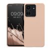Kwmobile калъф за Xiaomi Poco C65/Redmi 13C, кремав, силиконов, KWM000020KM003C