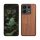 Kwmobile Кейс за Xiaomi Redmi Note 13 Pro 5G, Кафяв, Дървен/Силиконов, KWM000020LJ004C