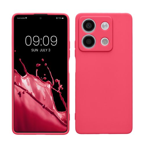 Kwmobile калъф за Xiaomi Redmi Note 13, розов, силиконов, KWM000020LK011C