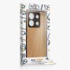 Kwmobile калъф за Xiaomi Redmi Note 13, кафяв, дърво/силикон, KWM000020LO002C