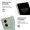 Kwmobile калъф с връзка за връзка за Xiaomi Redmi Note 13, светло зелен, силиконов, KWM000020NC004C