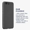 Kwmobile калъф за Huawei P10, сив, силиконов, KWM000008AE003C