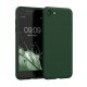 Kwmobile калъф за Apple iPhone SE (2022)/iPhone SE (2020)/iPhone 8, тъмнозелен, силиконов, KWM000010IU095C