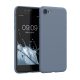 Kwmobile калъф за Apple iPhone SE (2022)/iPhone SE (2020)/iPhone 8, сив, силиконов, KWM000010IU097C
