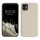 Kwmobile калъф за Apple iPhone 11, кремав, силиконов, KWM000010SX074C