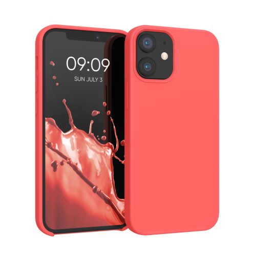 Kwmobile калъф за Apple iPhone 12 Mini, розов, силиконов, KWM000011JO065C