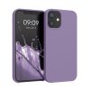 Kwmobile калъф за Apple iPhone 12 Mini, лилав, силиконов, KWM000011JO066C