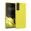 Kwmobile калъф за Samsung Galaxy S21, жълт, силиконов, KWM000012BT079C