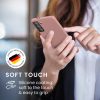 Kwmobile калъф за Samsung Galaxy S21, светло розов, силиконов, KWM000012BT080C