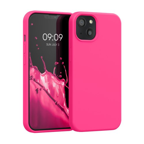 Kwmobile калъф за Apple iPhone 13, розов, силиконов, KWM000013OV097C
