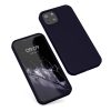 Kwmobile калъф за Apple iPhone 13, тъмносин, силиконов, KWM000013OV100C