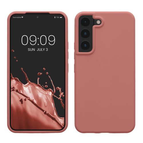 Kwmobile калъф за Samsung Galaxy S22, розов, силиконов, KWM000014GR074C
