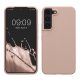 Kwmobile калъф за Samsung Galaxy S22, светло розов, силиконов, KWM000014GR075C