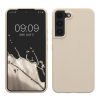 Kwmobile калъф за Samsung Galaxy S22, кремав, силиконов, KWM000014GR076C