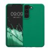 Kwmobile калъф за Samsung Galaxy S22, зелен, силиконов, KWM000014GR077C