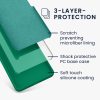 Kwmobile калъф за Samsung Galaxy S22, зелен, силиконов, KWM000014GR077C