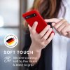 Kwmobile калъф за Google Pixel 6a, червен, силиконов, KWM000015OO018C
