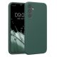 Kwmobile калъф за Samsung Galaxy A34 5G, зелен, силиконов, KWM000018GC053C