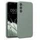 Kwmobile калъф за Samsung Galaxy A34 5G, зелен, силиконов, KWM000018GC055C