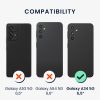 Kwmobile калъф за Samsung Galaxy A34 5G, зелен, силиконов, KWM000018GC055C
