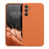Kwmobile калъф за Samsung Galaxy A34 5G, оранжев, силиконов, KWM000018GC058C