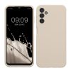 Kwmobile калъф за Samsung Galaxy A14 5G, кремав, силиконов, KWM000018GD046C