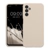 Kwmobile калъф за Samsung Galaxy A14 5G, кремав, силиконов, KWM000018GD046C