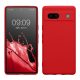 Kwmobile калъф за Google Pixel 7a, червен, силиконов, KWM000019YF034C