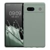 Kwmobile калъф за Google Pixel 7a, зелен, силиконов, KWM000019YF035C