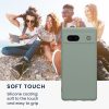 Kwmobile калъф за Google Pixel 7a, зелен, силиконов, KWM000019YF035C