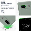 Kwmobile калъф за Google Pixel 7a, зелен, силиконов, KWM000019YF035C
