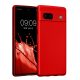 Kwmobile калъф за Google Pixel 7a, червен, силиконов, KWM000019YG012C