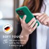 Kwmobile калъф за Apple iPhone 15 Pro, зелен, силиконов, KWM000020CC028C