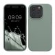 Kwmobile калъф за Apple iPhone 15 Pro, зелен, силиконов, KWM000020CC029C