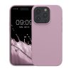 Kwmobile калъф за Apple iPhone 15 Pro, светло лилав, силиконов, KWM000020CC031C