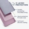 Kwmobile калъф за Apple iPhone 15 Pro, светло лилав, силиконов, KWM000020CC031C