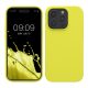 Kwmobile калъф за Apple iPhone 15 Pro, жълт, силиконов, KWM000020CC032C