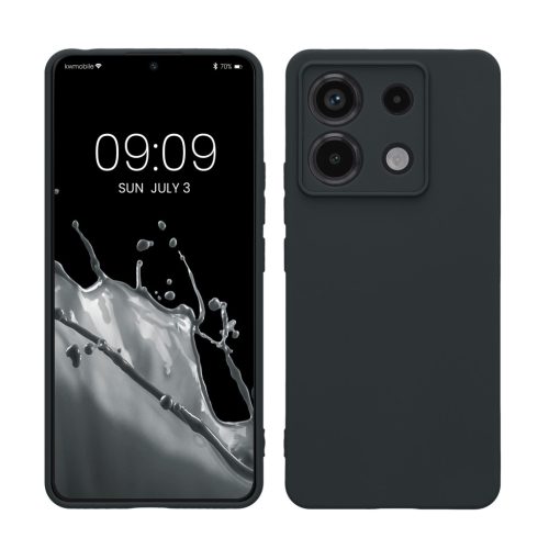 Kwmobile калъф за Xiaomi Redmi Note 13 Pro 5G, тъмносин, силиконов, KWM000020LD024C