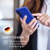 Kwmobile калъф за Samsung Galaxy A55 5G, син, силиконов, KWM000021ME026C