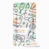 Силиконов калъф Kwmobile за Samsung Galaxy A15 5G, бял, KWM000021MF026C