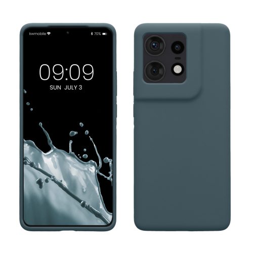 Kwmobile калъф за Motorola Edge 50 Pro, тъмнозелен, силиконов, KWM000022SN002C