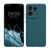 Kwmobile калъф за Motorola Edge 50 Pro, зелен, силиконов, KWM000022SO002C