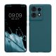 Kwmobile калъф за Motorola Edge 50 Pro, зелен, силиконов, KWM000022SO002C