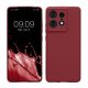 Kwmobile калъф за Motorola Edge 50 Pro, лилав, силиконов, KWM000022SO004C